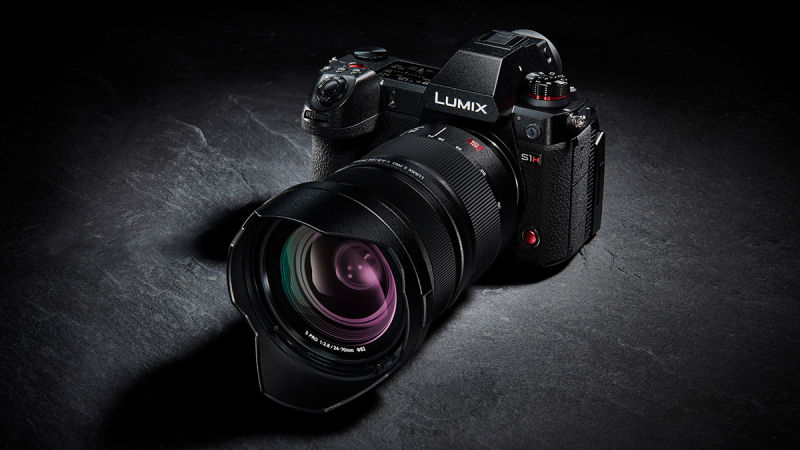 La Panasonic Lumix S1H.Imagen: Panasonic